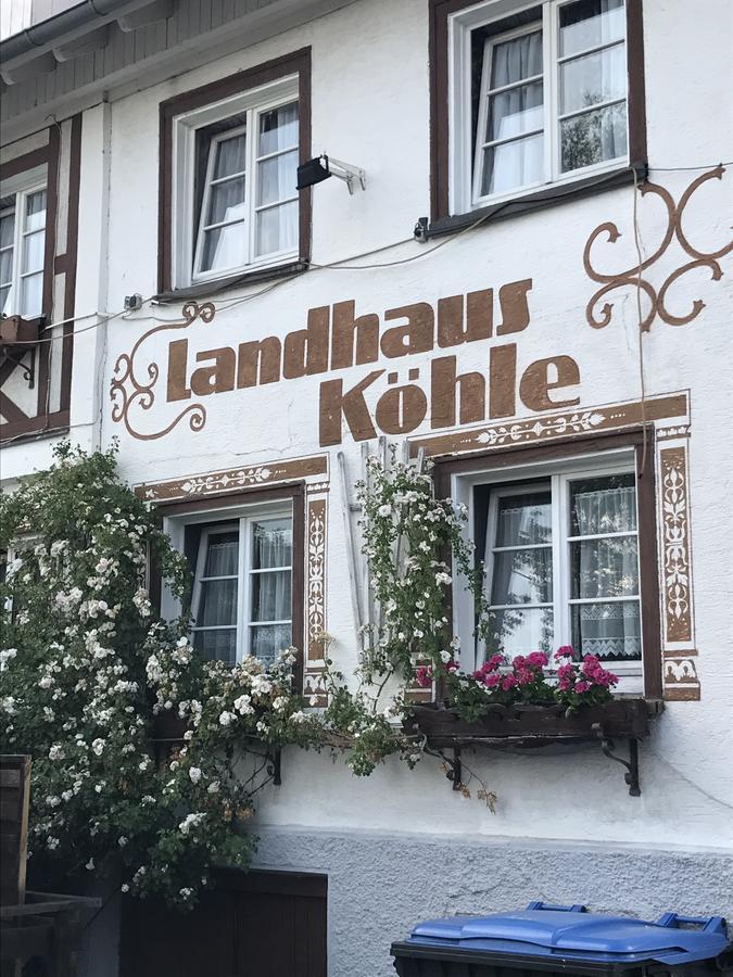 Hotel Restaurant Landhaus Koehle Neukirch  Bagian luar foto